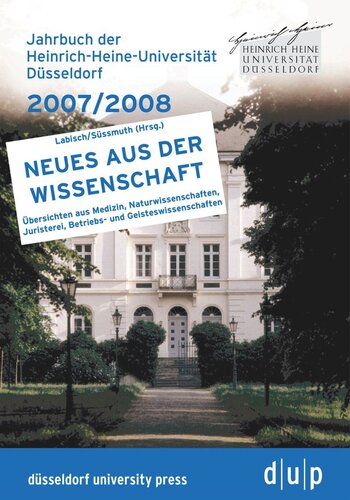Jahrbuch der Heinrich-Heine-Universität Düsseldorf 2007/2008