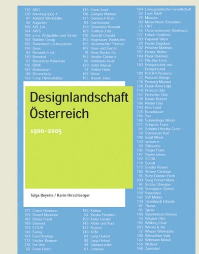 Designlandschaft Österreich: 1900-2005