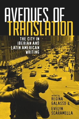 Avenues of Translation: The City in Iberian and Latin American Writing