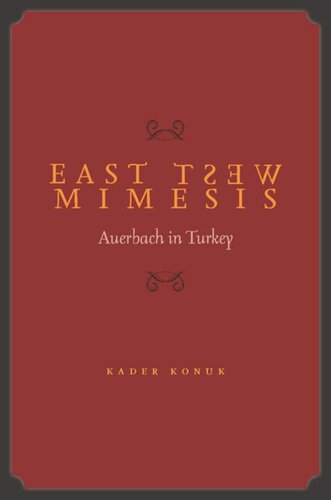 East West Mimesis: Auerbach in Turkey
