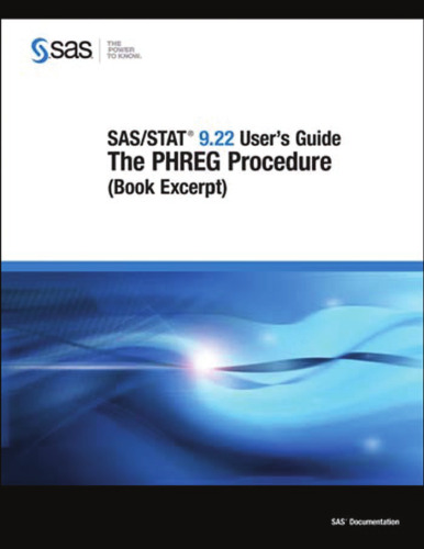 SAS/STAT 9.22 User's Guide:: The PHREG Procedure