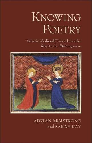 Knowing Poetry: Verse in Medieval France from the 