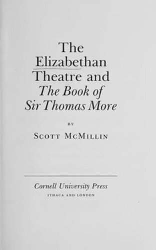 The Elizabethan Theatre and 