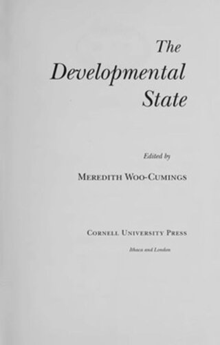The Developmental State