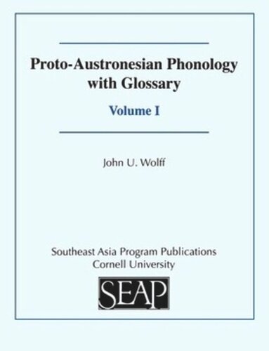 Proto-Austronesian Phonology with Glossary