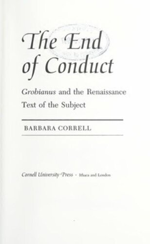 The End of Conduct: 