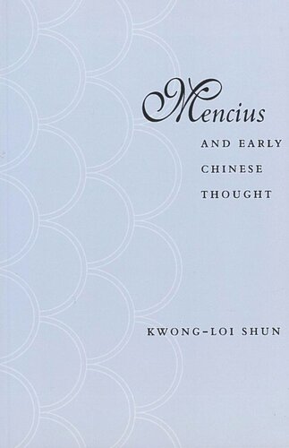 Mencius and Early Chinese Thought