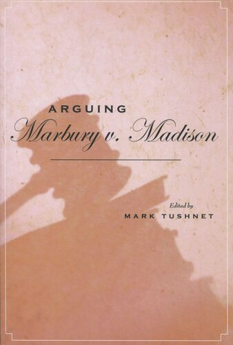 Arguing Marbury v. Madison