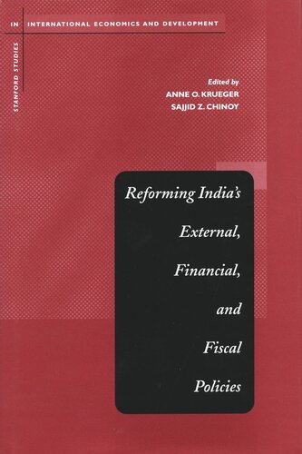 Reforming India's External, Financial, and Fiscal Policies