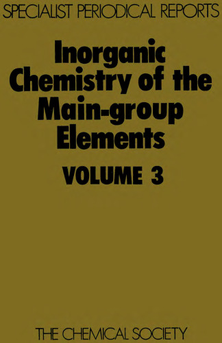 Inorganic Chemistry of the Main-Group Elements