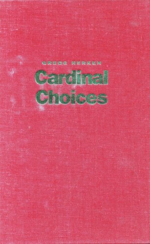 Cardinal Choices: Presidential Science Advising from the Atomic Bomb to SDI. Revised and Expanded Edition