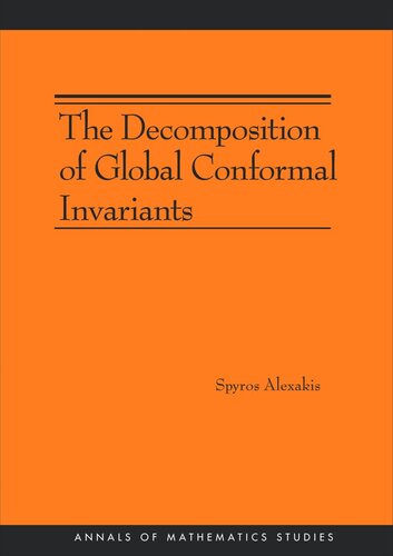 The Decomposition of Global Conformal Invariants (AM-182)