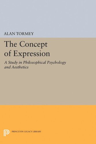 The Concept of Expression: A Study in Philosophical Psychology and Aesthetics