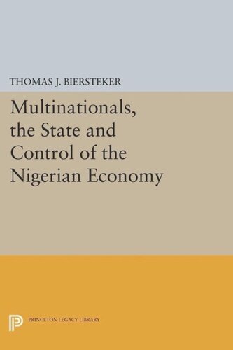 Multinationals, the State and Control of the Nigerian Economy