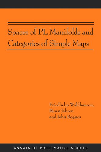 Spaces of PL Manifolds and Categories of Simple Maps (AM-186)
