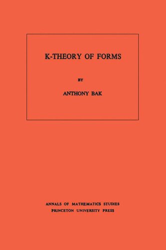 K-Theory of Forms. (AM-98), Volume 98