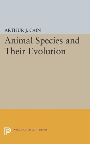 Animal Species and Their Evolution