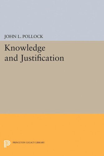 Knowledge and Justification