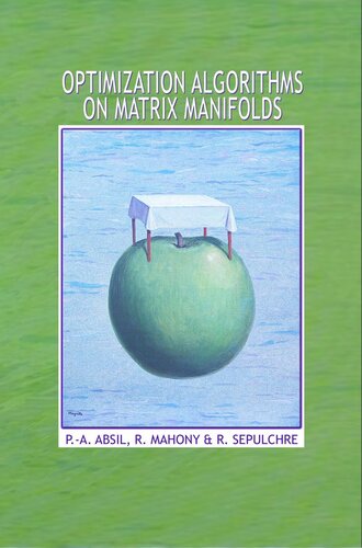 Optimization Algorithms on Matrix Manifolds