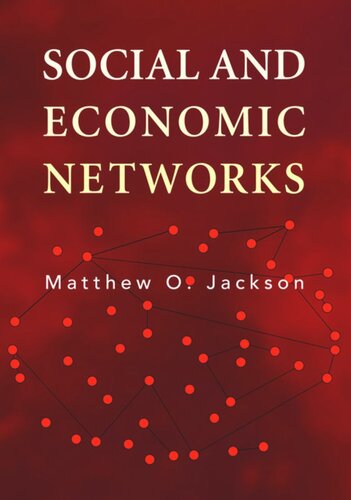 Social and Economic Networks
