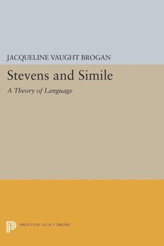 Stevens and Simile: A Theory of Language
