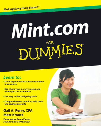 Mint.com For Dummies 