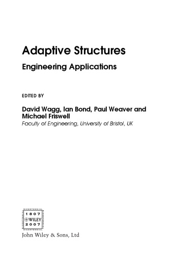 Adaptive Structures: Engineering Applications