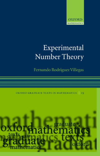 Experimental Number Theory 