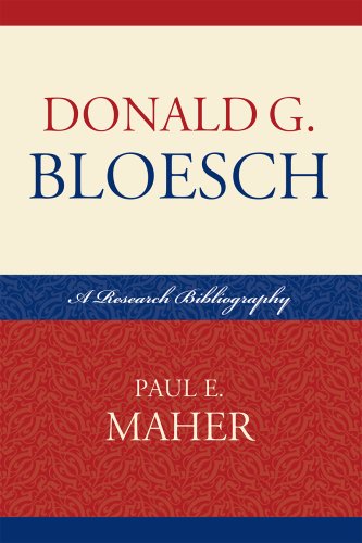 Donald G. Bloesch: A Research Bibliography 