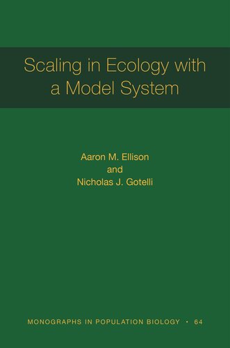Scaling in Ecology with a Model System