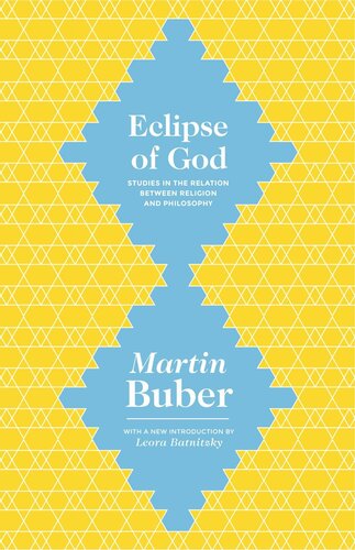 Eclipse of God: Studies in the Relation between Religion and Philosophy