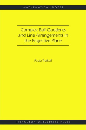 Complex Ball Quotients and Line Arrangements in the Projective Plane (MN-51)