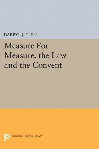 Measure For Measure, the Law and the Convent