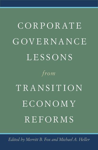 Corporate Governance Lessons from Transition Economy Reforms