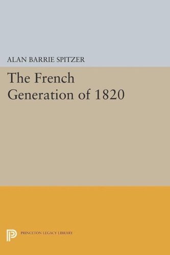 The French Generation of 1820