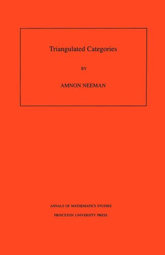 Triangulated Categories. (AM-148), Volume 148