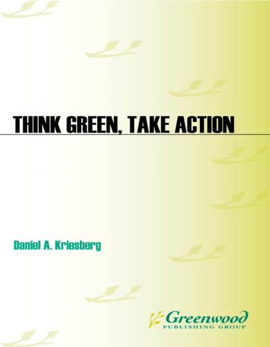 Think Green, Take Action: Books and Activities for Kids 