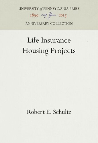 Life Insurance Housing Projects