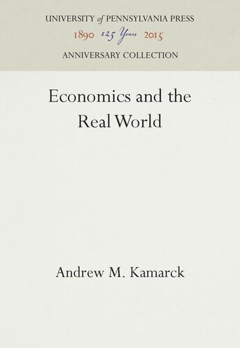 Economics and the Real World