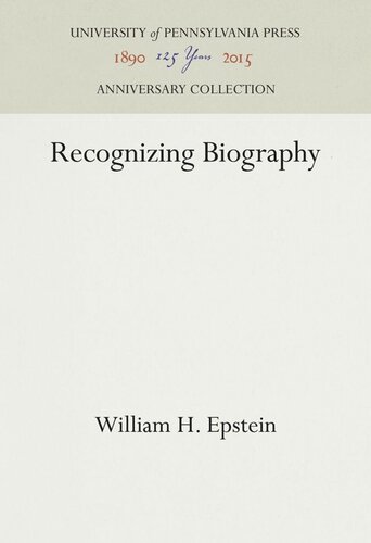 Recognizing Biography