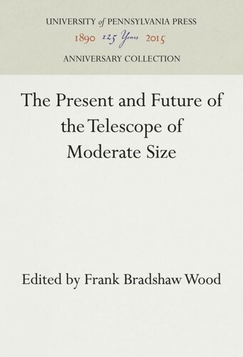 The Present and Future of the Telescope of Moderate Size