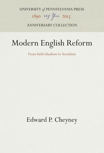 Modern English Reform: From Individualism to Socialism