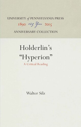 Hölderlin's 