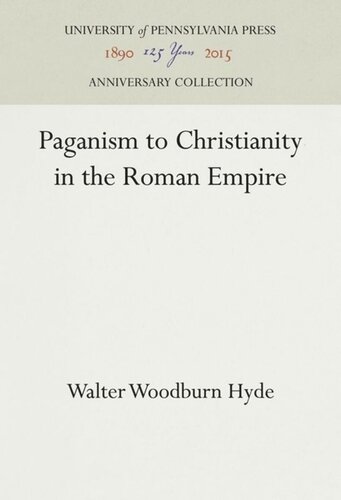 Paganism to Christianity in the Roman Empire