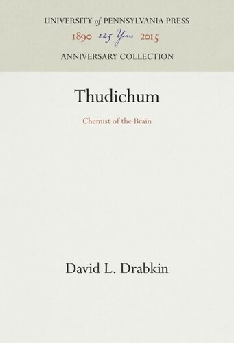 Thudichum: Chemist of the Brain