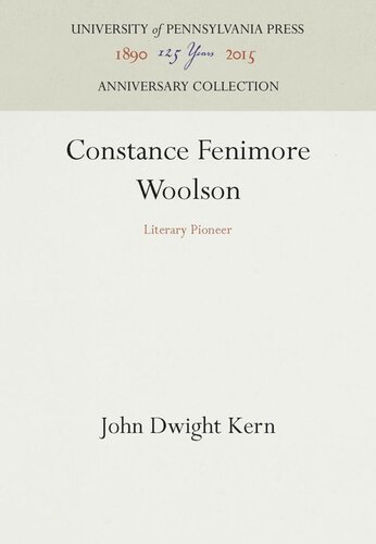 Constance Fenimore Woolson: Literary Pioneer