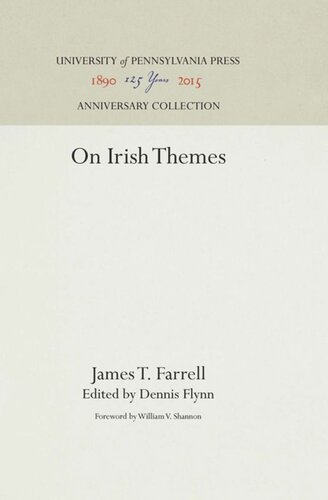 On Irish Themes