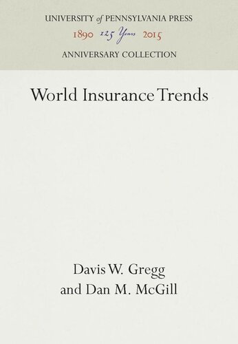 World Insurance Trends