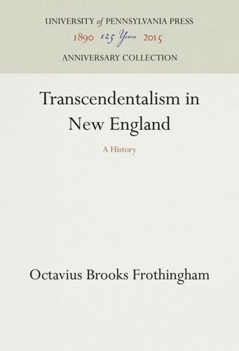 Transcendentalism in New England: A History
