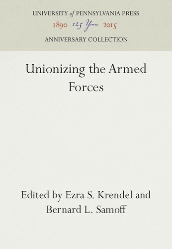 Unionizing the Armed Forces